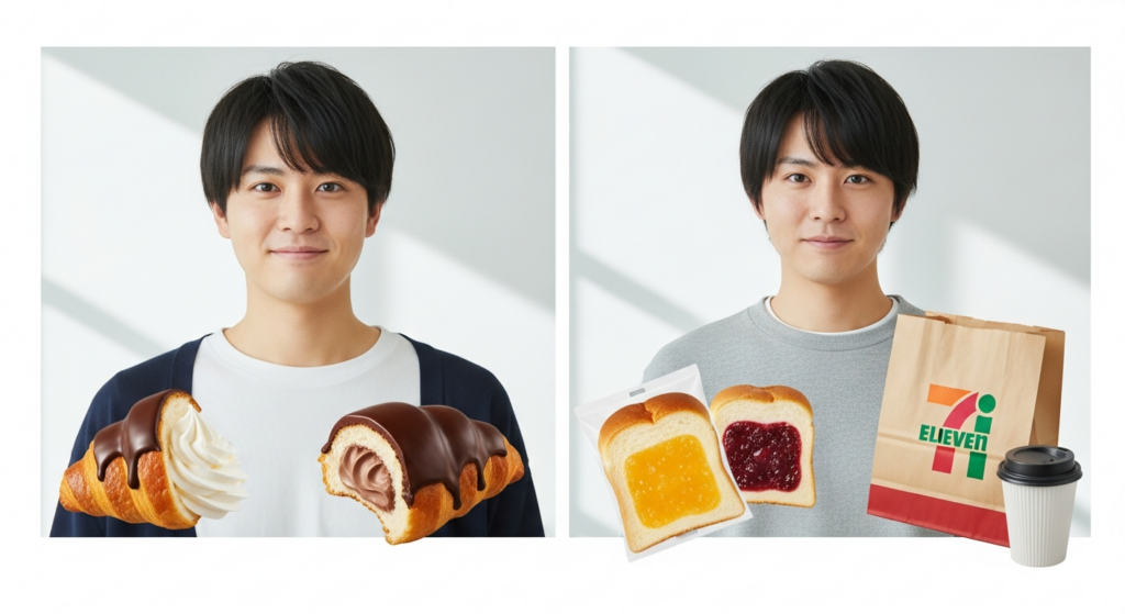 セブンイレブンのパン実食！チョコホイップクロワッサン＆2種のジャムパン徹底レポ